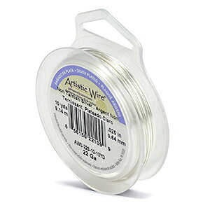 アーティスティックワイヤー シルバー ノンターニッシュシルバー # 18 20 22 24 26 28 30 32 34 オールドスプールス Beadalon ワイヤークラフト ワイヤーアート ワイヤー編み ワイヤークロッシェ ビー