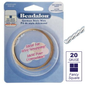ファンシースクエア　ノンターニッシュブラス　#20　2M　【180N−420】
