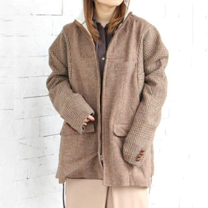 楽天市場】【s30】ナナナナサーカ 77circa ツイードカデットジャケット  