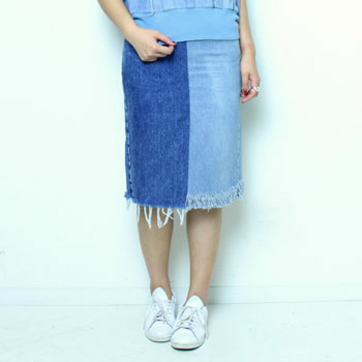 楽天市場】【s30】ナナナナサーカ 77circa デニムスカート circa make  