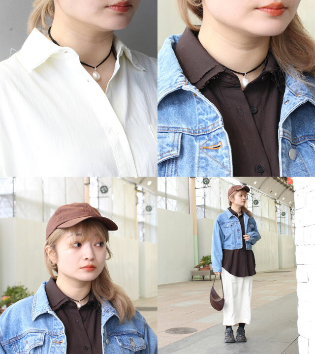楽天市場】アンヌーク anuke シルクコード×パールネックレス Silkcord 