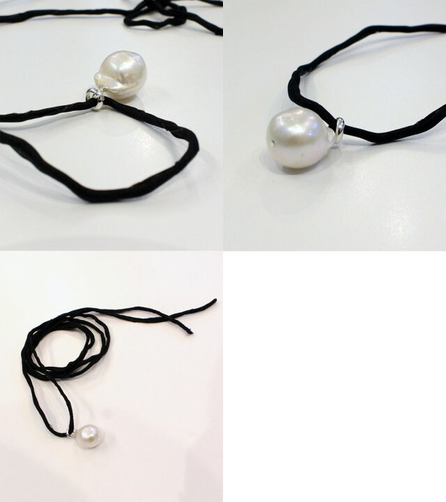 楽天市場】アンヌーク anuke シルクコード×パールネックレス Silkcord 