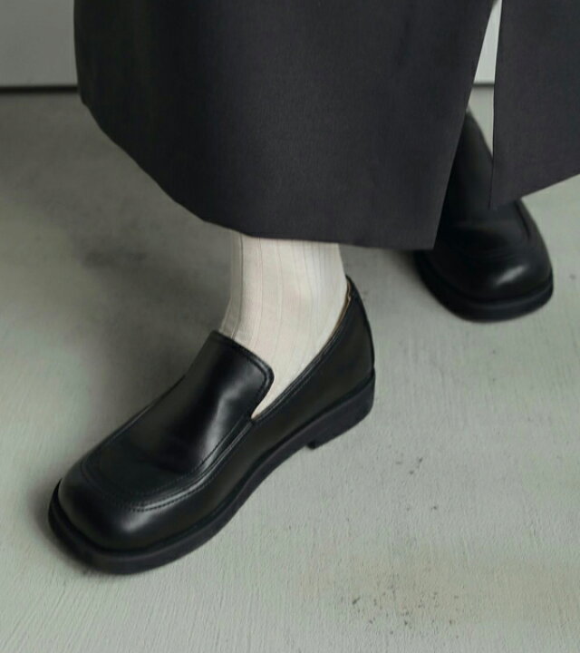 楽天市場】アンヌーク anuke エコレザーローファー Ecoleather Loafers 