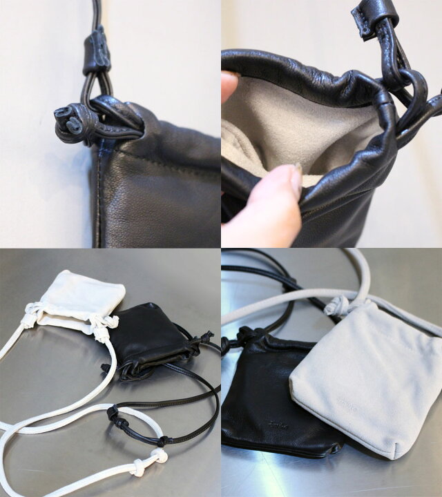 楽天市場】アンヌーク anuke レザーミニポシェット Leather Mini 