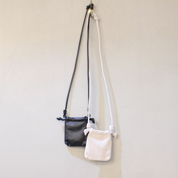 楽天市場】アンヌーク anuke レザーミニポシェット Leather Mini 