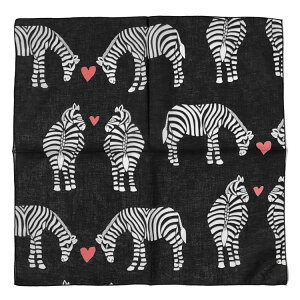 Bohemians �{�w�~�A���Y ���u�[�u���iLOVE ZEBRA�j�o���_�i BANDANA(BD-LZ)�yid�z