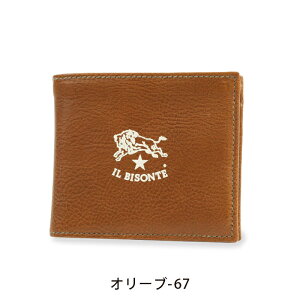 Cr]e z ܂z { ܂z SrARRNV LOGO BIANCO COLLECTION 54_1_ 54212312540 IL BISONTE wallet (o)