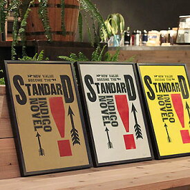 【s30】【ア トゥーパイププロブレム/A TWO PIPE PROBLEM】INDIGO Novel STANDARD 別注 ウッドタイプポスター【キャンセル返品交換不可】【let】【id】