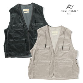 【s20】【レミレリーフ/REMI RELIEF】11WローコールVEST[RN23313063]【送料無料】【キャンセル返品交換不可】【let】