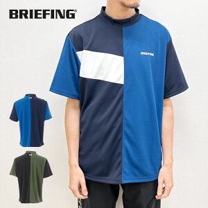 �y�u���[�t�B���O/BRIEFING�zCR MENS PATCHWORK HIGH NECK RELAXED FIT�i�N���[�Y�����Y�p�b�`���[�N�n�C�l�b�N�����b�N�X�t�B�b�g�j[BRG231M25]�yid�z