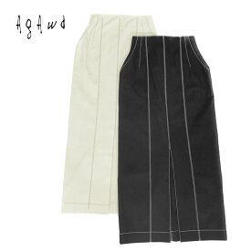 【s30】【アガウド/AgAwd】Stitch Skirt（ステッチスカート）[2318-330761]【送料無料】【キャンセル返品交換不可】【let】