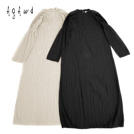 【s30】【アガウド/AgAwd】Pleats Onepiece（プリーツワンピース）[2301-440969]【送料無料】【キャンセル返品交換不可】【let】【c500】