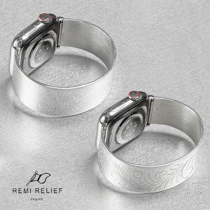 �y���~�����[�t/REMI RELIEF�zApple Watch �o���O���i���n�j�i�����͗l�j[RN30389212][RN30389213]�yid�z