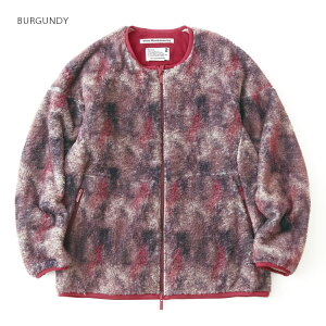 �ys30�z�y�z���C�g�}�E���e�j�A�����O/White Mountaineering�zABSTRACT PATTERN FLEECE BLOUSON�i�A�u�X�g���N�g�p�^�[���t���[�X�u���]���j[WM2373521]�y�L�����Z���ԕi�����s�z�ylet�z�yid�z