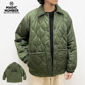 【s20】【マジックナンバー/MAGIC NUMBER】3M THINSULATE QUILTING COACH JACKET[23AW-MN029]【送料無料】【キャンセル返品交換不可】【let】