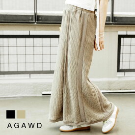 【アガウド/AgAwd】Lace Knit Skirt（レースニットスカート）[2401-331263]【送料無料】【p10】【c500】