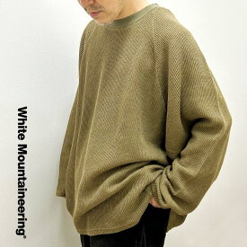 【ホワイトマウンテニアリング/White Mountaineering】RASCHEL RAGLAN OVER SIZED PULLOVER[WM2471501]【送料無料】【p10】【c500】