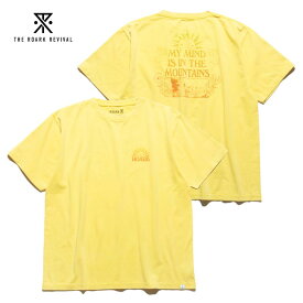 【ロアーク リバイバル/ROARK REVIVAL】"MOUNTAIN MINDED" TEE[RTJM1020-YLW]【送料無料】