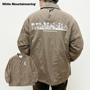 �ys20�z�y�z���C�g�}�E���e�j�A�����O/White Mountaineering�zCOACH JACKET [WM2571205]�y�L�����Z���ԕi�����s�z�ylet�z�yid�z
