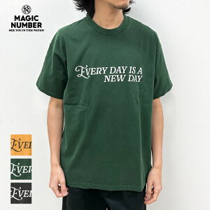 �y�}�W�b�N�i���o�[/MAGIC NUMBER�zEVERY DAY T-SHIRT [25SS-MN014]�yid�z