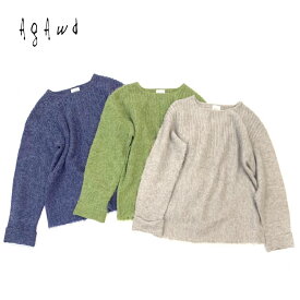 【アガウド/AgAwd】Pin Tuck Mohair Knit（ピンタックモヘアニット）[2218-550355]【送料無料】