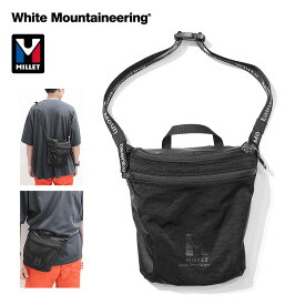 【ホワイトマウンテニアリング/White Mountaineering】WM×MILLET SHOULDER BAG 'JAUNTY'（ホワイトマウンテニアリング×ミレーショルダーバッグ'ジャウンティ'）[WM2073817]【送料無料】