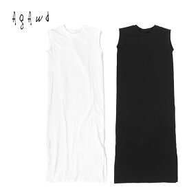 【アガウド/AgAwd】Nosleeve Tee One-piece（ノースリーブティーワンピース）[20-440256]【送料無料】