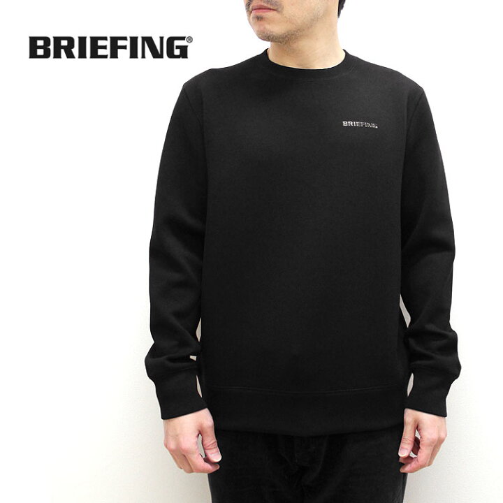 楽天市場】【ブリーフィング/BRIEFING】MENS WARM 3D LOGO CREW NECK  