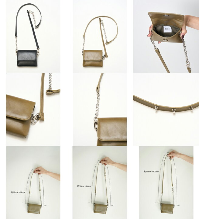 楽天市場】【YENN/イエン】チェーンベルトポーチ/CHAIN BELT POUCH 