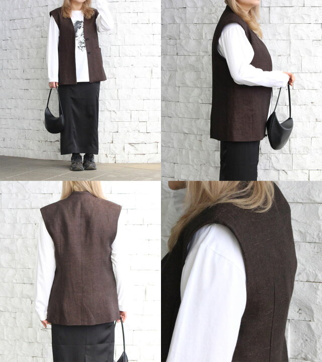 楽天市場】【s20】トゥデイフル TODAYFUL リネンオーバーベスト Linen 