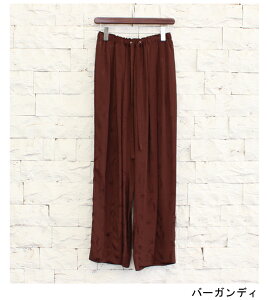 �g�D�f�C�t�� TODAYFUL �X�����E�T�e���p���c Swallow Satin Pants�yid�z