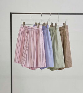 �g�D�f�C�t�� TODAYFUL �C�[�W�[�X�g���C�v�n�[�t�p���c Easy Stripe Halfpants 12610721�yid�z