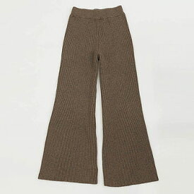 【s50】【トゥデイフル / TODAYFUL】フレアニットパンツ　Flare Knit Pants【送料無料】【キャンセル返品交換不可】【let】