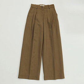 【s50】【トゥデイフル / TODAYFUL】ツイルタックトラウザー Twill Tuck Trousers【送料無料】【キャンセル返品交換不可】【let】