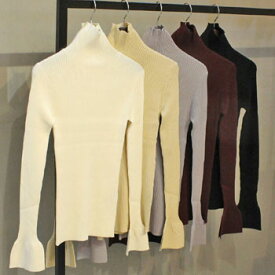 【トゥデイフル / TODAYFUL】フレアカフスリブニット　Flarecuffs Rib Knit【送料無料】