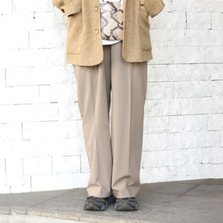 楽天市場】【s20】トゥデイフル TODAYFUL ヘザータックトラウザー  