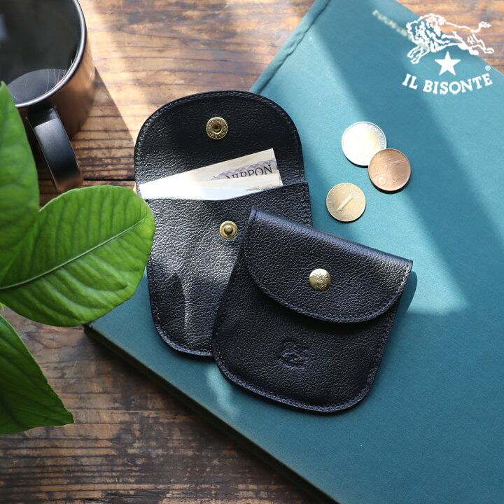 イルビゾンテ 財布 コインケース 馬蹄コインケース 54 1 411318 IL BISONTE wallet イルビゾンテ正規取扱店 ノワ