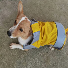 犬の服 雨合羽 雨具 大型犬 中型犬 小型犬 犬 ドッグウェア 梅雨 犬服 カッパ いぬ 防水 レインポンチョ レインコート 雪 アウター 夏
