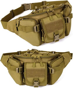 ウエストバッグ 多機能 タクティカル ウエストポーチ 防水 大容量 メンズ レディース メンズ バッグ スポーツ ジョギング ランニング 登山 旅行 アウトドアレジャー 散歩に最適