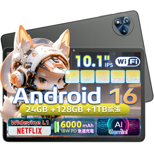 ���V�o�ꁚ Android16 �^�u���b�g 10�C���` AvidPad T30 �A���h���C�h16 ���� Wi-Fi���f�� tablet GPS���� 24GB+128GB 8�R�ACPU PD18W�}���[�d 6000mAh��e�ʃo�b�e���[ Widevine L1/Netflix�Ή� Gemini AI ��F�� ������