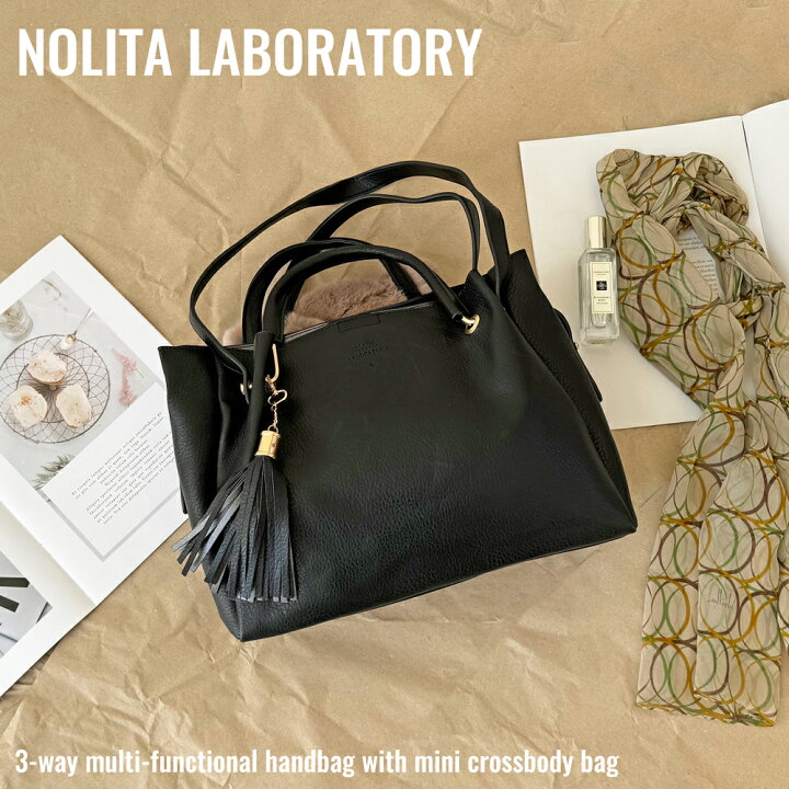 楽天市場】【 NOLITA / ノリータ 】3Way ショルダーストラップ付き  