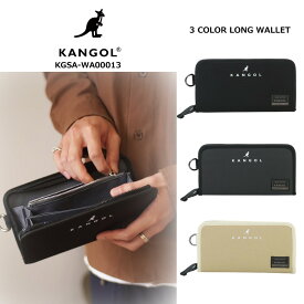 KANGOL カンゴール ナイロン ロングウオレット KGSA-WA00013 KANGOL カンゴール ナイロン ZIP ロングウオレット 長財布
