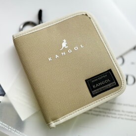 KANGOL カンゴール 財布 長財布 ショートウォレット ラウンドジップ b系 ストリート系 ファッション KGSA-WA00017 2つ折り ナイロン ZIP ウオレット ショート ウォレットZIP 二つ折り