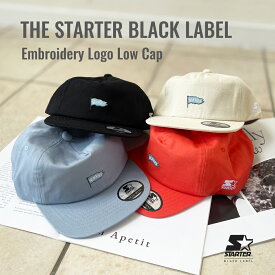 【 NOLITA / ノリータ 】帽子 キャップ 「 STARTER BLACK LABEL 」5パネル ミディアム フラット キャップ / BB CAP