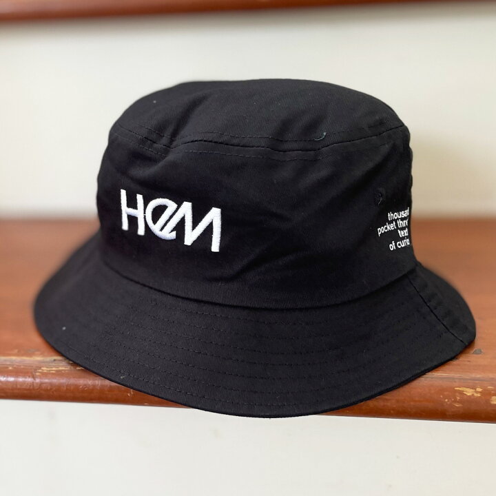 楽天市場】【 NOLITA / ノリータ 】HeM 刺繍 ロゴ バケットハット 帽子 