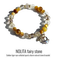 ＼楽天マラソン 30%OFF／ 【 NOLITA / ノリータ 】天然石ブレスレット ルチルクォーツ ブレスレット レデ…