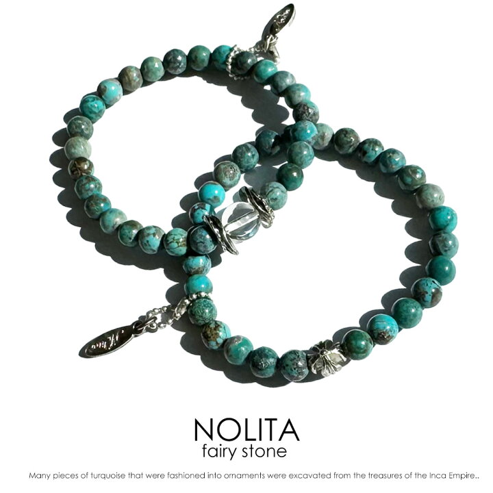 楽天市場】【 NOLITA / ノリータ 】ターコイズ 天然石 ブレスレット 