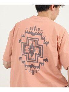 �yPENDLETON/�y���h���g���z�sCALCULO�tBack Print Tee 26SS NOLLEY'S goodman �m�[���[�Y �g�b�v�X �J�b�g�\�[�ET�V���c �z���C�g �s���N �J�[�L�O���[�� �u���b�N �u���[�y���������z[Rakuten Fashion]