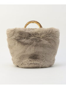 FURxBAMBOO TOTE MICO COULIER �m�[���[�Y �o�b�O �g�[�g�o�b�O �x�[�W�� �u���E���y���������z[Rakuten Fashion]