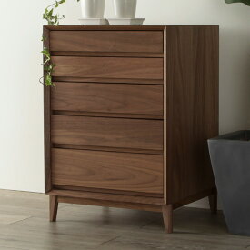 [refline / レフライン] チェスト 50 ウォールナット ローチェスト リビングチェスト サイドチェスト 整理タンス 洋服タンス 衣類タンス 天然 木製 送料無料 シンプル 北欧 無垢 婚礼家具 大川家具 野中木工所 国産 高級 [refline / レフライン]